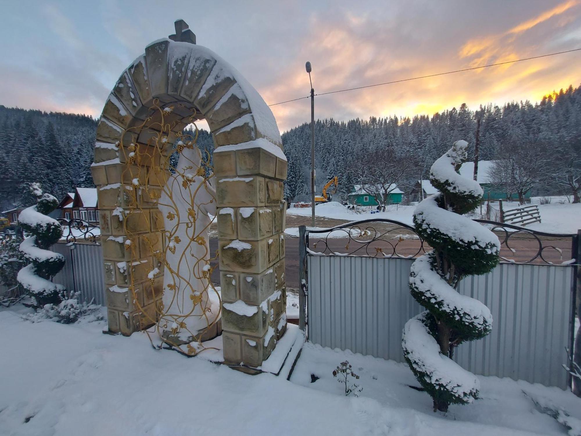 "Як Вдома" Буковель Hotel Buitenkant foto