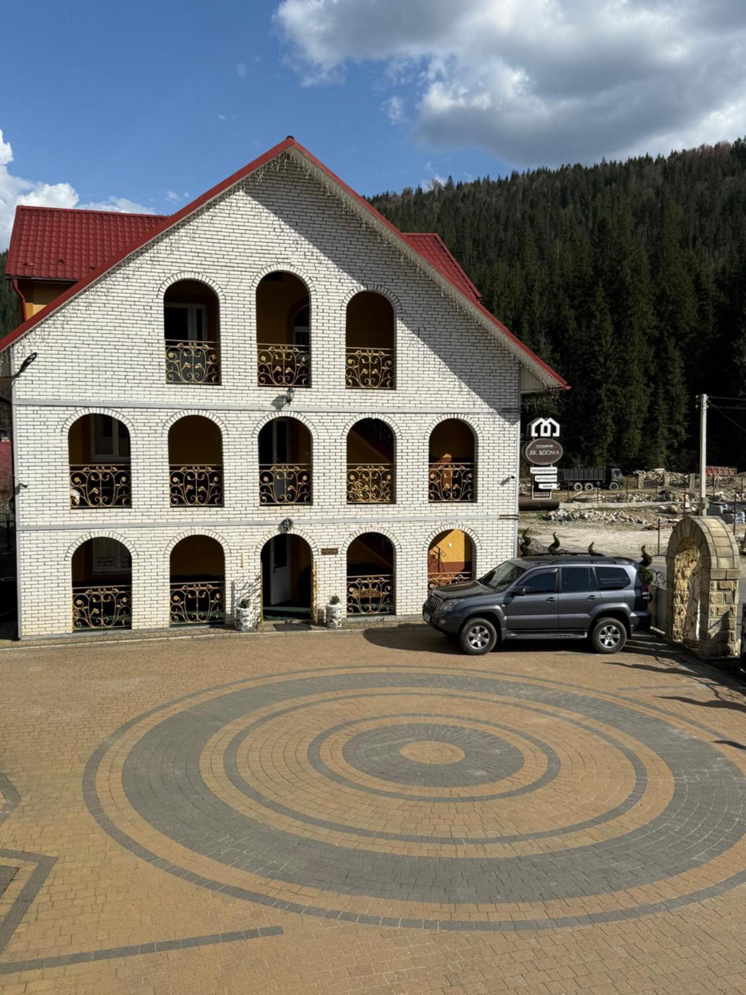 "Як Вдома" Буковель Hotel Buitenkant foto